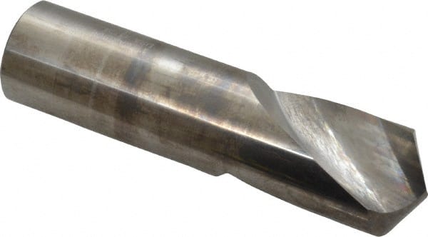 Accupro - 1" Body Diam, 120°, 4" OAL, Solid Carbide Spotting Drill - Benchmark Tooling