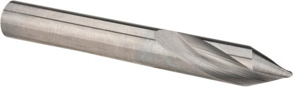 Accupro - 5/16" Body Diam, 60°, 2-1/2" OAL, Solid Carbide Spotting Drill - Benchmark Tooling