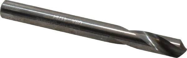 Accupro - 5mm Body Diam, 120°, 51mm OAL, Solid Carbide Spotting Drill - Benchmark Tooling