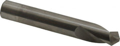 Accupro - 12mm Body Diam, 120°, 76mm OAL, Solid Carbide Spotting Drill - Benchmark Tooling