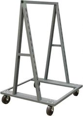 Durham - 2,500 Lb Capacity, Steel Adjust-A-Tray Truck - 38" Long x 40" Wide x 64" High - Benchmark Tooling