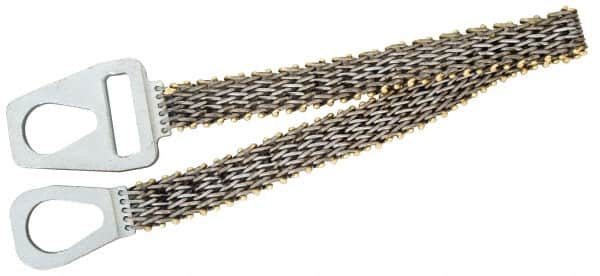 Lift-All - 6' Long x 6" Wide, 7,200 Lb Vertical Capacity, Steel Web Sling - 7,200 Lb Choker Capacity - Benchmark Tooling