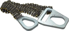 Lift-All - 4' Long x 2" Wide, 2,300 Lb Vertical Capacity, Steel Web Sling - 2,300 Lb Choker Capacity - Benchmark Tooling