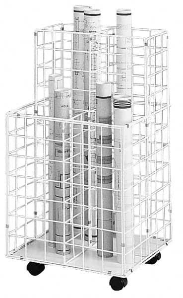 Safco - Roll File Storage Type: Roll Files Number of Compartments: 4.000 - Benchmark Tooling