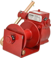 THERN - 1000/400 Lbs. Load Limit Worm Gear Hand Winch - 1,000 Lbs. Line Pull Capacity, 34 Lbs. Force to Lift 1,000 Pounds, 3/16 inch Cable Diameter - Benchmark Tooling