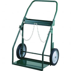 Harper Trucks - 45-1/2" OAH Hand Truck - Swept Back Handle, Semi-Pneumatic Wheels - Benchmark Tooling