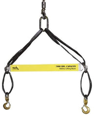 Caldwell - 7,000 Lb Capacity Lifting Beam for Batteries - 36" Long x , 3/4" Eye Thickness - Benchmark Tooling