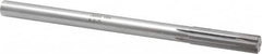 Made in USA - 0.605" Carbide-Tipped 6 Flute Chucking Reamer - Benchmark Tooling