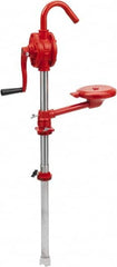 Wesco Industrial Products - Cast Iron Hand Operated Rotary Pump - Cast Iron, For Fuel Oil Products - Benchmark Tooling