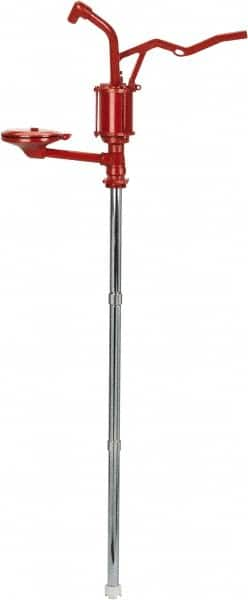 Wesco Industrial Products - Cast Iron Hand Operated Lever Pump - 16 oz per Stroke, For Fuel Oil Products - Benchmark Tooling