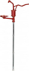 Wesco Industrial Products - Cast Iron Hand Operated Lever Pump - 16 oz per Stroke, For Fuel Oil Products - Benchmark Tooling