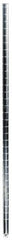 Value Collection - 1-1/2" Wide, 74" High, Open Shelving Accessory/Component - Stainless Steel Finish, 1-1/2" Deep, Use with NuLine Units - Benchmark Tooling