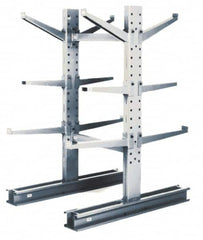 Made in USA - 18 Inches Long, Heavy Duty, Incline Arm - Without Lip, 2,500 Lb. Load Limit - Benchmark Tooling