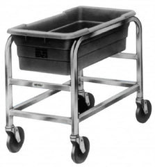 Win-Holt - 16" Wide x 28" Long x 33" High Tote Cart - 2 Slot, 2 Tote, Aluminum - Benchmark Tooling