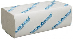 PRO-SOURCE - 1 Ply White Multi-Fold Paper Towels - 9" Wide - Benchmark Tooling