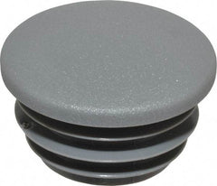 Kee - 1" Pipe, Plastic Plug Pipe Rail Fitting - Gray - Benchmark Tooling