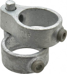 Kee - 1-1/2" Pipe, Malleable Iron Gate Hinge Fitting - Galvanized Finish - Benchmark Tooling