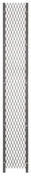 Folding Guard - 8' Tall, Temporary Structure Adjustable Span-O-Panels - 2-1/2" to 13" Wide - Benchmark Tooling