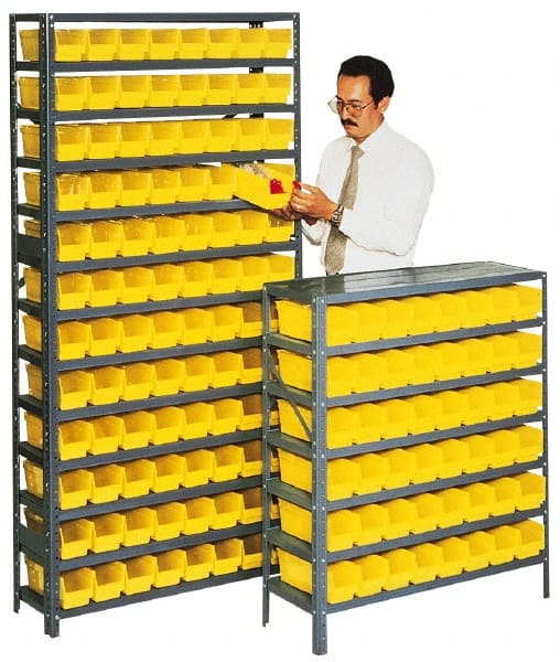 Edsal - 72 Bin Bin Shelving Unit with Drawers - Benchmark Tooling