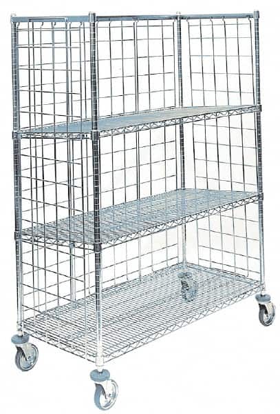 Metro - Add-On Shelf for 3-Sided Steel Wire Truck - 60" Long x 24" Wide - Benchmark Tooling