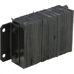 Vestil - 18 Inch Wide x 10 Inch High x 4 Inch Projection Laminated Dock Bumper - 18 Inch Wide x 10 Inch High x 4 Inch Projection Laminated Dock Bumper - Benchmark Tooling