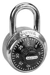 Master Lock - Locks Padlock - Steel, with Stainless Steel Finish - Benchmark Tooling