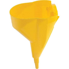 Justrite - 11-1/4 Inch Long, Safety Can Poly Funnel - 1/2 Inch Diameter, Compatible with Type I Safety Cans - Benchmark Tooling