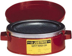 Justrite - Safety Bench Cans & Dip/Wash Tanks Type: Bench Can Capacity (Qt.): 1.00 - Benchmark Tooling