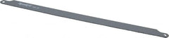 Disston - 12" Long, Steel Hand Hacksaw Blade - Grit Edge, 3/4" Wide x 0.025" Thick - Benchmark Tooling