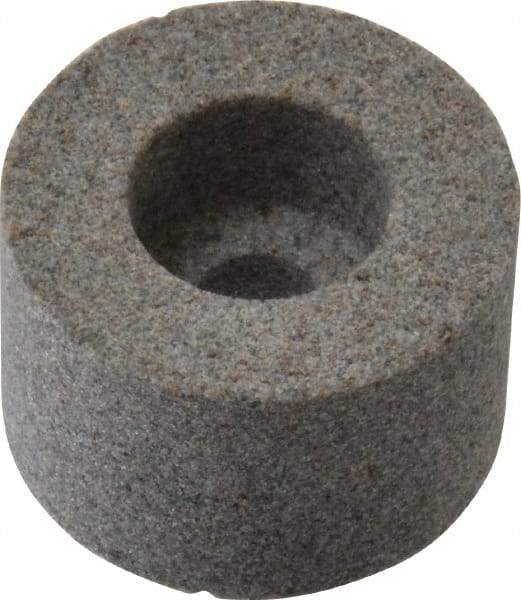 Norton - 60 Grit Aluminum Oxide Type 5 Internal Grinding Wheel - 1-1/2" Diam x 3/8" Hole x 1" Thick, 21,645 Max RPM, Type 5 Medium Grade, K Hardness, Vitrified Bond, No Recess - Benchmark Tooling