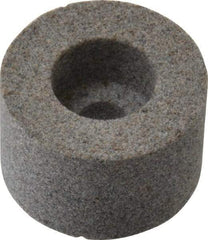 Norton - 60 Grit Aluminum Oxide Type 5 Internal Grinding Wheel - 1-1/2" Diam x 3/8" Hole x 1" Thick, 21,645 Max RPM, Type 5 Medium Grade, K Hardness, Vitrified Bond, No Recess - Benchmark Tooling