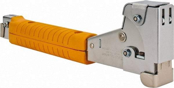 Arrow - Manual Hammer Tacker - 1/4, 3/8, 1/2" Staples, 170 Lb Capacity - Benchmark Tooling