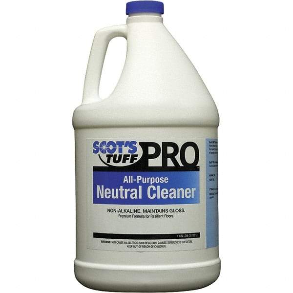 Scot's Tuff - 1 Gal Bottle Cleaner - Use on Marble Terrazzo, Painted Surfaces, Tile, Varnished Wood - Benchmark Tooling