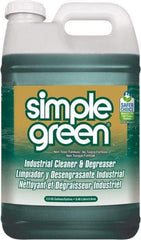 Simple Green - 2.5 Gal Bottle Cleaner/Degreaser - Liquid, Biodegradable, Concentrated, Unscented - Benchmark Tooling