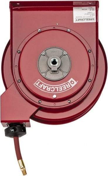 Reelcraft - 25' Spring Retractable Hose Reel - 300 psi, Hose Included - Benchmark Tooling