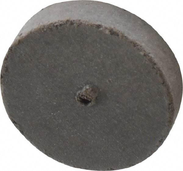 Cratex - 7/8" Diam x 1/16" Hole x 3/16" Thick, Surface Grinding Wheel - Silicon Carbide, Medium Grade, 25,000 Max RPM, Rubber Bond, No Recess - Benchmark Tooling