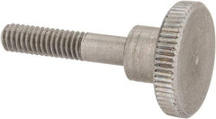 KIPP - 16mm Head, Knurled Knob - Threaded Stem, Stainless Steel - Benchmark Tooling