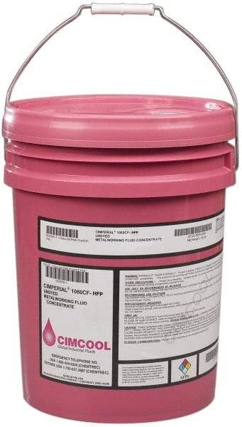 Cimcool - Cimperial 1060CF-HFP, 5 Gal Pail Cutting Fluid - Water Soluble - Benchmark Tooling