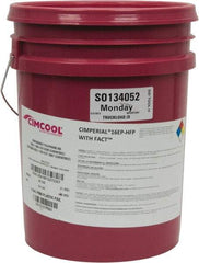 Cimcool - Cimperial 16EP-HFP, 5 Gal Pail Cutting Fluid - Water Soluble, For Boring, Drilling, Grinding, Milling, Reaming, Tapping, Turning - Benchmark Tooling