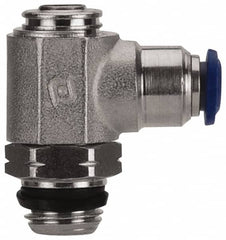 Value Collection - 145 Max psi, Meter Out Screw Adjusted Flow Control Valve - Buna N O Ring, 1/8" Tube Outside Diam - Benchmark Tooling