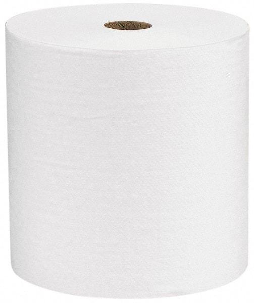 Kimberly-Clark Professional - Hard Roll of 1 Ply White Paper Towels - 8" Wide, 600' Roll Length - Benchmark Tooling