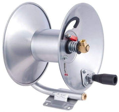 PRO-SOURCE - 50' Manual Hose Reel - 300 psi, Hose Not Included - Benchmark Tooling