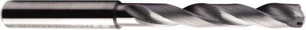 Seco - 13.5mm 140° Solid Carbide Jobber Drill - Multilayer TiAlN Finish, Right Hand Cut, Spiral Flute, 4.881" OAL - Benchmark Tooling