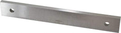 Mitutoyo - 10" Rectangular Steel Gage Block - Accuracy Grade AS-1, Includes Certificate of Inspection - Benchmark Tooling