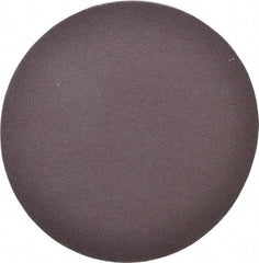 Norton - 5" Diam, 120 Grit Aluminum Oxide Adhesive PSA Disc - Medium Grade, Maroon, X Weighted Backing, Flexible - Benchmark Tooling