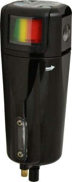 Parker - 63 CFM Oil, Dust, Water, Particulate Filter - 1/2" NPT, 250 psi, Auto Drain - Benchmark Tooling