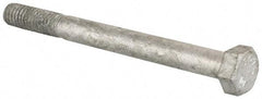 Value Collection - 5/16-18 Thread, 3-1/2" Length Under Head, Steel Hex Head Bolt - Hot Dipped Galvanized Coated, UNC Thread, ASTM A307, Grade 2 - Benchmark Tooling