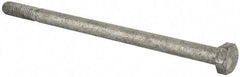 Value Collection - 5/16-18 Thread, 5-1/2" Length Under Head, Steel Hex Head Bolt - Hot Dipped Galvanized Coated, UNC Thread, ASTM A307, Grade 2 - Benchmark Tooling