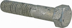 Value Collection - 7/16-14 Thread, 2-1/4" Length Under Head, Steel Hex Head Bolt - Hot Dipped Galvanized Coated, UNC Thread, ASTM A307, Grade 2 - Benchmark Tooling