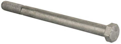 Value Collection - 7/16-14 Thread, 5-1/2" Length Under Head, Steel Hex Head Bolt - Hot Dipped Galvanized Coated, UNC Thread, ASTM A307, Grade 2 - Benchmark Tooling